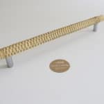 Nature - Cabinet Pull Rattan Handles, Wicker Natural Rattan Rope Handle, Rattan Drawer Pulls, Rattan Handles for Drawers, Wicker Drawer Pull Set