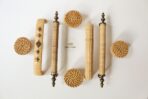 Artisian handles made by hande.