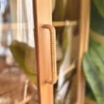 Gaia Rattan Handle- Cabinet Pull Rattan Handles, Wicker Natural Rattan Rope Handle, Rattan Drawer Pulls, Rattan Handles for Drawers, Kitchen Cabinet Hardware