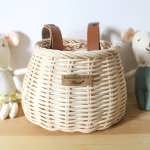 Handcrafted Rattan Bicycle Front Basket - Premium Quality