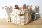 Handcrafted Rattan Bicycle Front Basket - Premium Quality