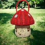 Enchanting Rattan Mushroom Haven