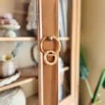 Antique Yellow Rattan Drawer Knob